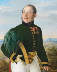 Porträt von Feldmarschallleutnant Friedrich von Spannoghe 1782-1850, 1830