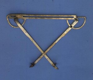 Trigonometer, ca. 1580 von Philippe Danfrie