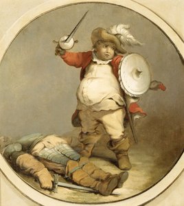Falstaff mit dem Körper von Hotspur, um 1786