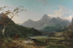 Snowdon von Capel Curig