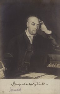 Porträt von George Friedrich Händel