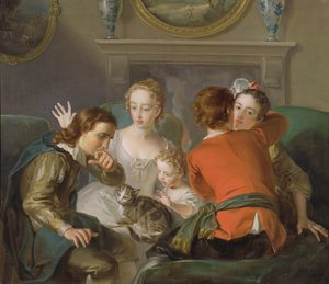 Der Tastsinn von Philippe Mercier