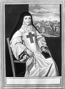 Jacqueline Marie Angélique Arnauld, Mutter Angélique (1591-1661), französische Nonne, Äbtissin von Port Royal des Champs (Port-Royal-des-Champs)