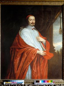 Porträt von Kardinal Jules Mazarin (Giulio Raimondo Mazzarino oder Mazarino) (1602-1661)