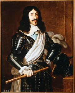 Porträt von Ludwig XIII. (1601-1643) von Philippe de Champaigne, Prado Museum, Madrid von Philippe de Champaigne