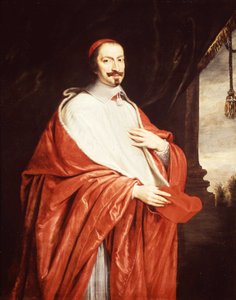 Porträt von Mazarin - von Champaigne, Versailles von Philippe de Champaigne