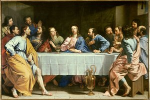 Das letzte Abendmahl von Philippe de Champaigne