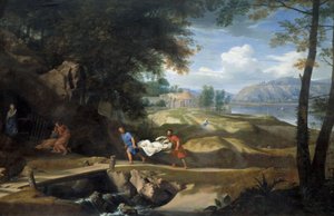 Die Wunder der heiligen Maria Büßerin. Gemälde von Philippe De Champaigne (1602-1674) von Philippe de Champaigne