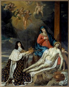 Das Gelübde Ludwigs XIII. an die Jungfrau (mit dem toten Christus)