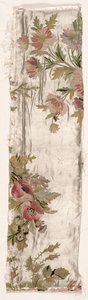 Fragment einer Bettdecke, ca. 1760-1770