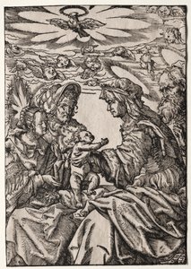 Die Heilige Familie mit St. Anna und Joachim