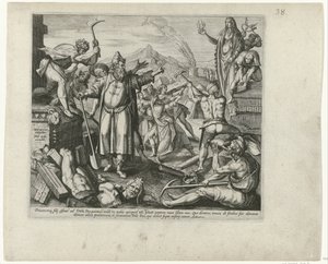 Zerstörung der Götzenbilder von Baal