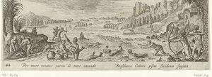 Fischfang bei den Ureinwohnern Amerikas von Philips Galle (attributed to workshop of)