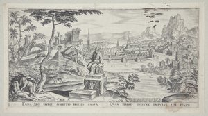 Cephalus und Procris von Philips Galle