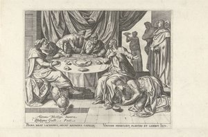 Christus gesalbt von Maria Magdalena