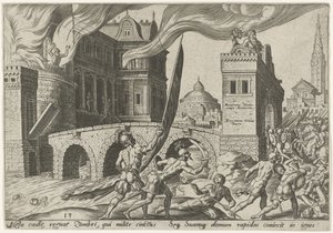 Die Einnahme von Tirza von Philips Galle