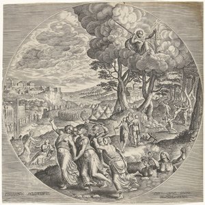 Eisernes Zeitalter von Philips Galle