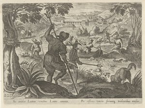 Otterjagd von Philips Galle