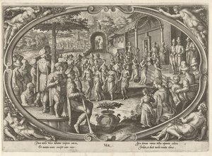 Frühling
Ver (Titel auf Objekt)
Die vier Jahreszeiten (Serientitel) von Philips Galle