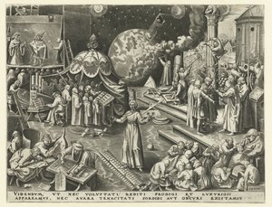 Mäßigkeit Die sieben Tugenden (Serientitel) von Philips Galle