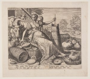 Pales, aus Die Berufe von Philips Galle