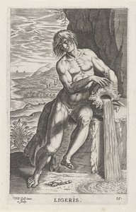 Flussgott Ligeris von Philips Galle