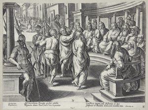 St. Paulus vor den Hohepriestern