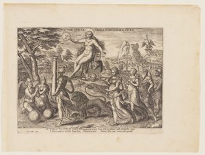 Die Macht der Wahrheit [3 Esdras 4:36, 38], aus Die vier stärksten Mächte von Philips Galle