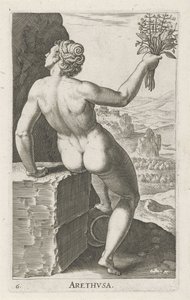 Wassernymphe Arethusa von Philips Galle