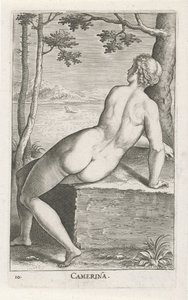 Wassernymphe Camerina von Philips Galle