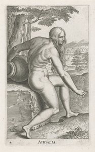 Wassernymphe Venus Acidalia von Philips Galle