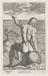 Meeresgott Neptun von Philips Galle