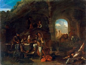 Tavernenszene, ca. 1640-1665