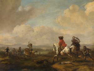 Die Fahrt von Philips Wouwerman