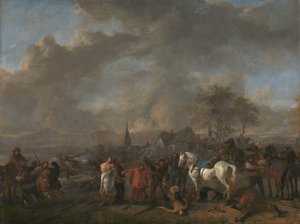Der Sieg der Bauern von Philips Wouwerman
