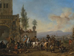 Die Rückkehr von der Jagd von Philips Wouwermans or Wouwerman