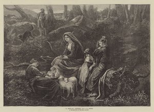 Ein Hochland-Pastoral, in der Ausstellung der Royal Academy