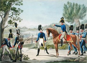 Die neuen kaiserlich-königlichen österreichischen Pontoniere nach den Napoleonischen Kriegen, um 1820 von Phillip von (after) Stubenrauch