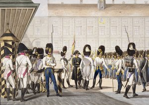 Die neuen kaiserlich-königlichen österreichischen Grenadiere nach den Napoleonischen Kriegen, ca. 1820