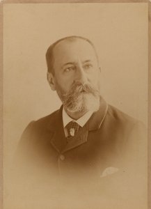 Porträt des Komponisten Camille Saint-Saëns 1835-1921