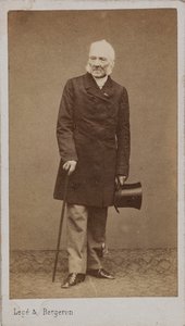Porträt des Komponisten Gustave Vogt 1781-1870 von Photo studio Legé and Bergeron.