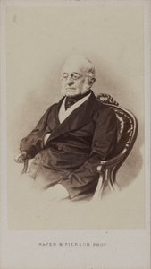 Porträt von Graf Karl Robert Nesselrode 1780-1862, ca. 1860