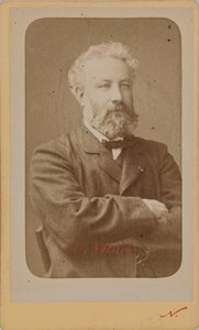 Porträt von Jules Verne 1828-1905, ca. 1870