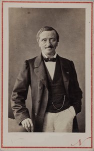 Porträt des Komponisten Antoine Elwart 1808-1877, ca. 1860 von Photo studio Nadar.
