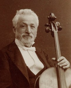 Porträt des Komponisten und Cellisten Gaetano Braga 1829-1907, ca. 1875