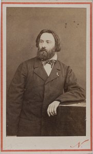 Porträt des Pianisten und Komponisten Émile Prudent