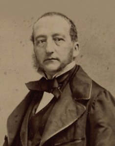 Porträt des Pianisten und Komponisten Sigismund Thalberg 1812-1871, ca. 1860
