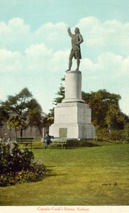 Captain Cooks Statue, Sydney von Photographer Australian