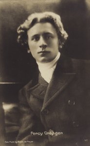 Percy Grainger, australischstämmiger Komponist, Arrangeur und Pianist (1882-1961) von Photographer Australian
