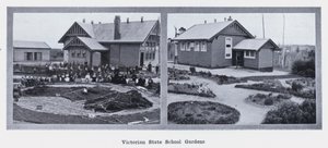 Victorianische Staatsschulgärten von Photographer Australian